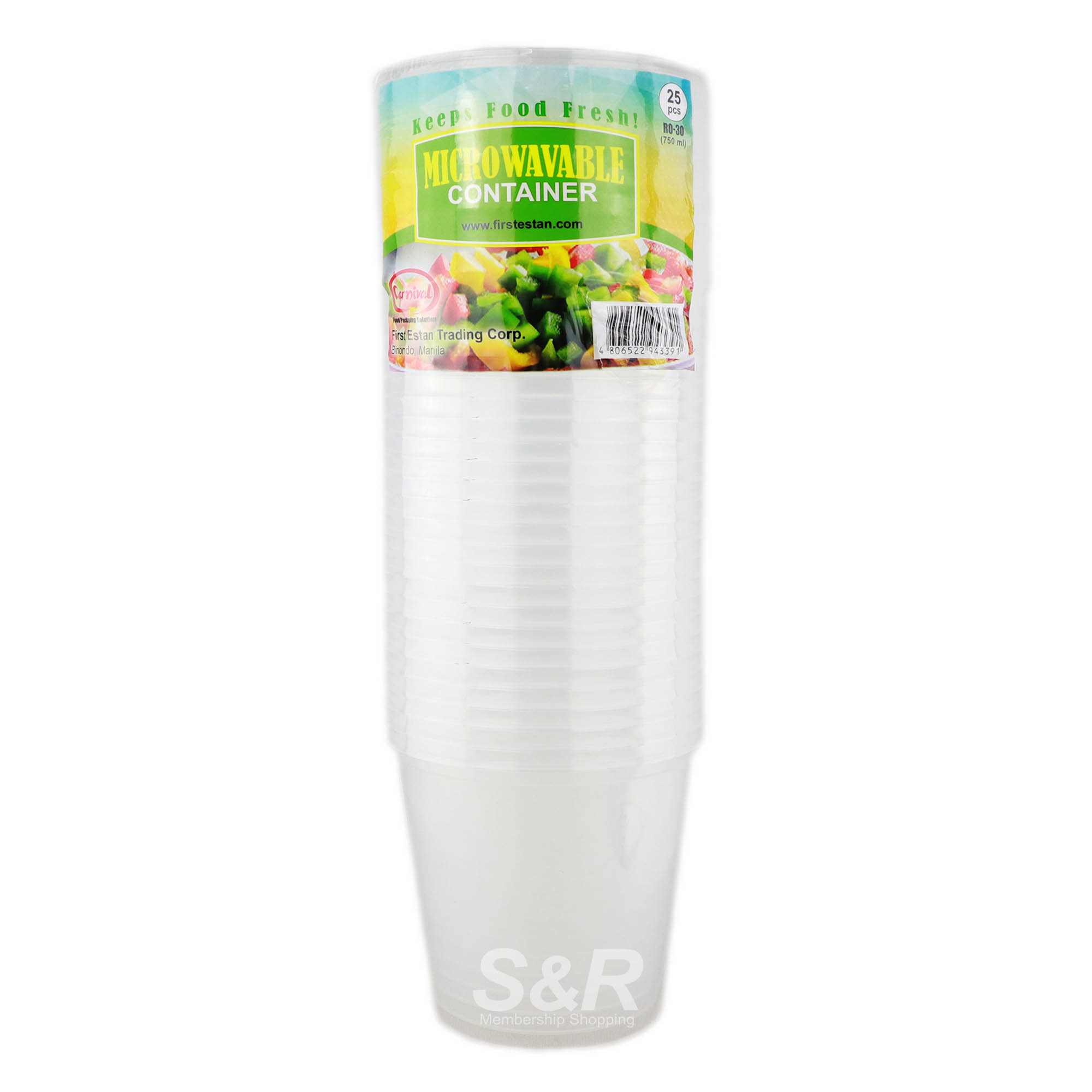 Carnival Food Container 750mL 25pcs Carnival Food Container 750mL 25pcs